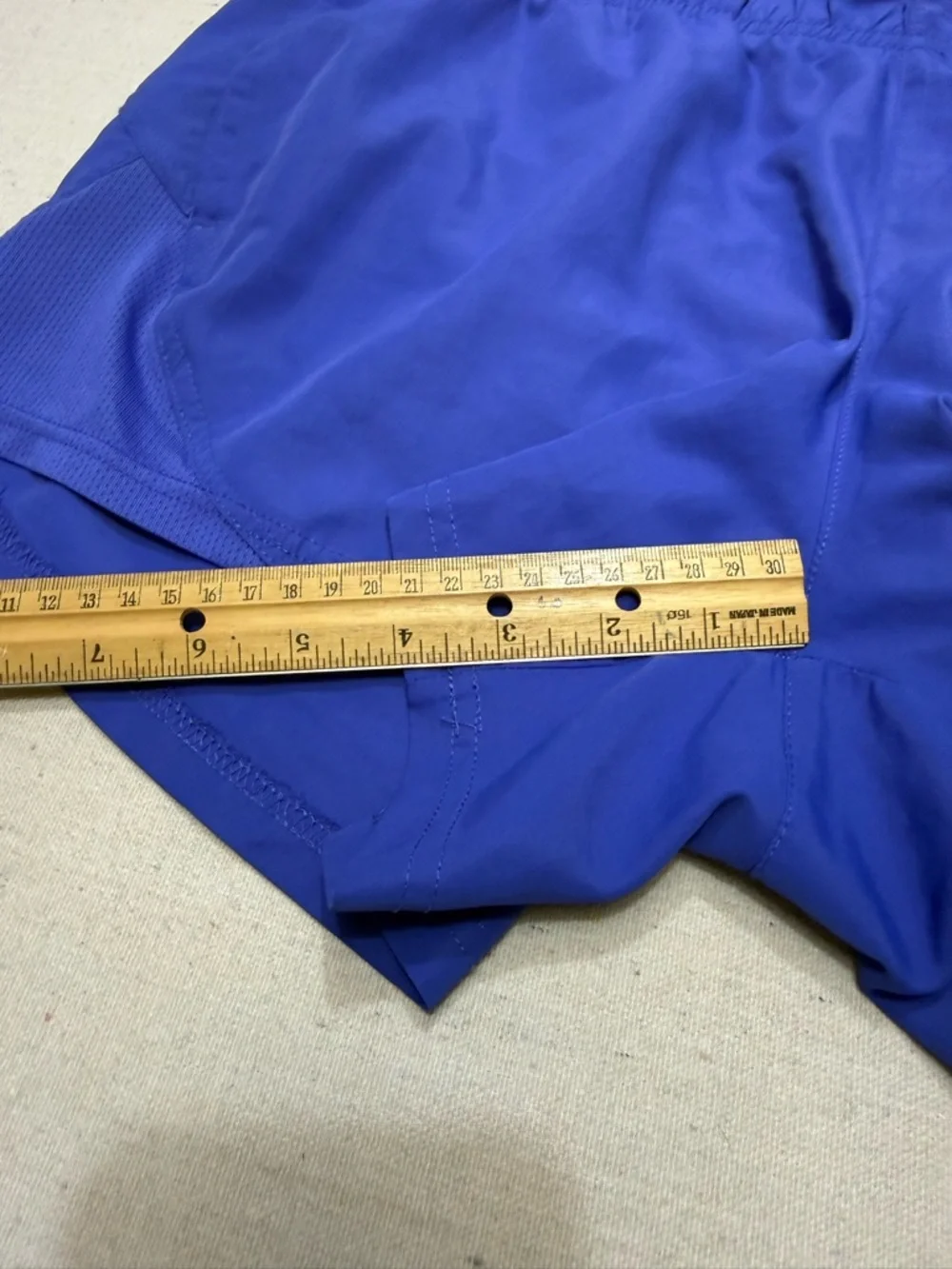 Women’s Athletic Works Blue Performance Shorts - Size Large (12-14)